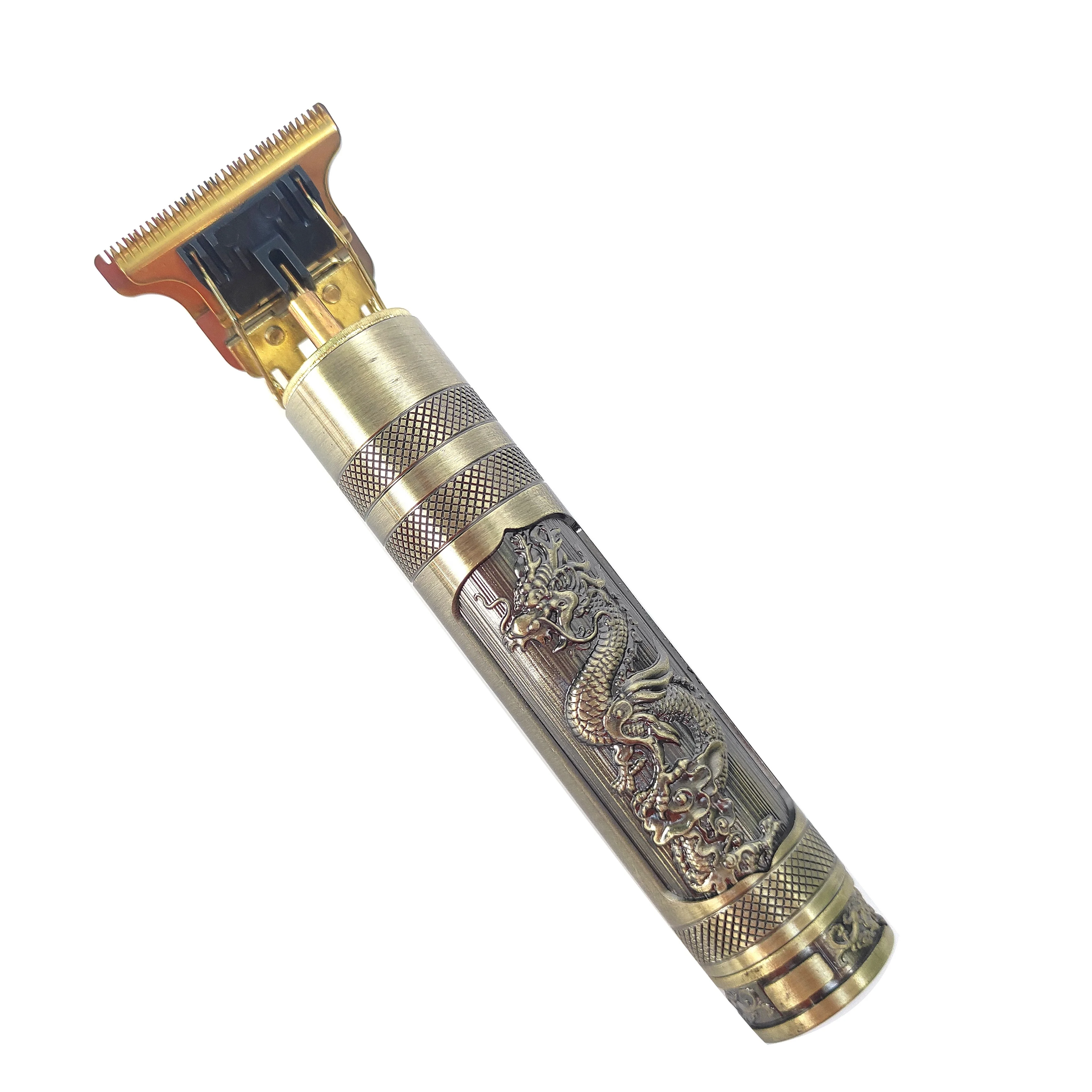 Professional Cordless Hair Trimmer Rechargeable T-blade Trimmer Hair Clippers For Men Zero Gap Baldhead Beard Shaver