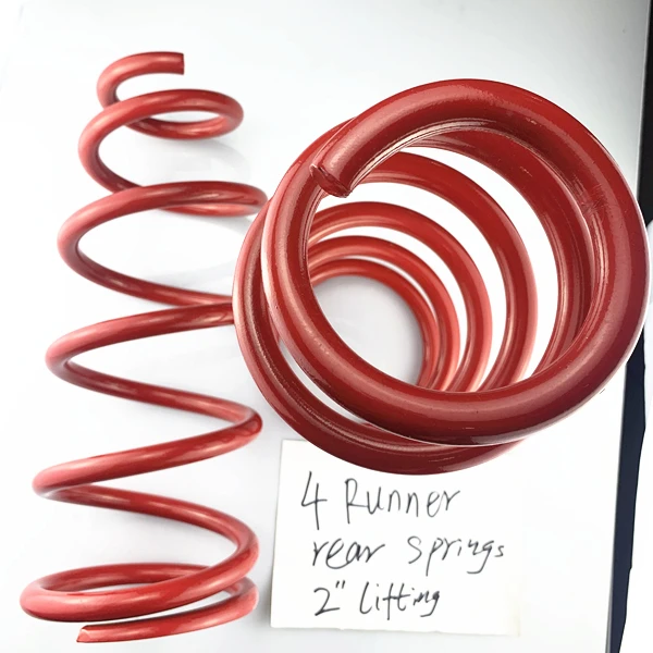 Аксессуары для внедорожников 4x4, задние пружины 2 дюйма, подъемные спиральные пружины для Toyota 4 runner