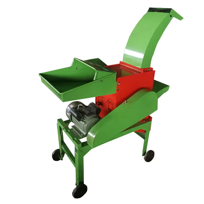 Feed Grass Chopper Animal Straw Hay For Crusher Cutting Silage Corn And Grinder Shredder Mill Pellet Farm Chaff Cutter Machine