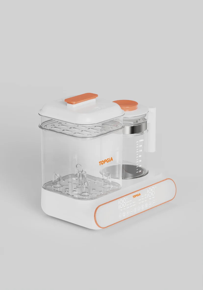 New Style Large Capacity Digital Baby Feeding Bottle Steam Sterilizer and Dryer