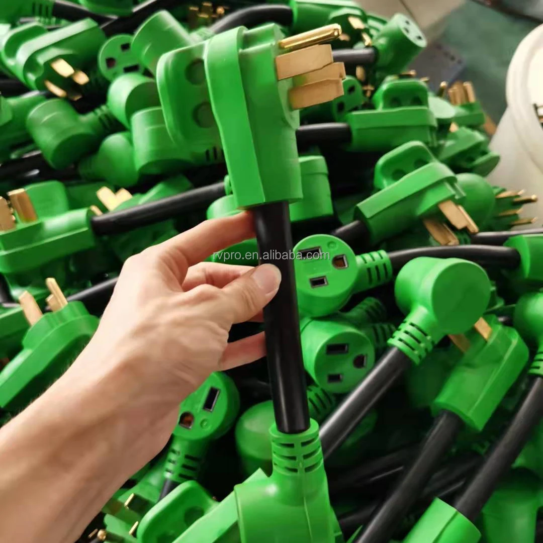 25 футов 50 Ампер Стандартный Мужской/50 блокировки электрическbq адаптер