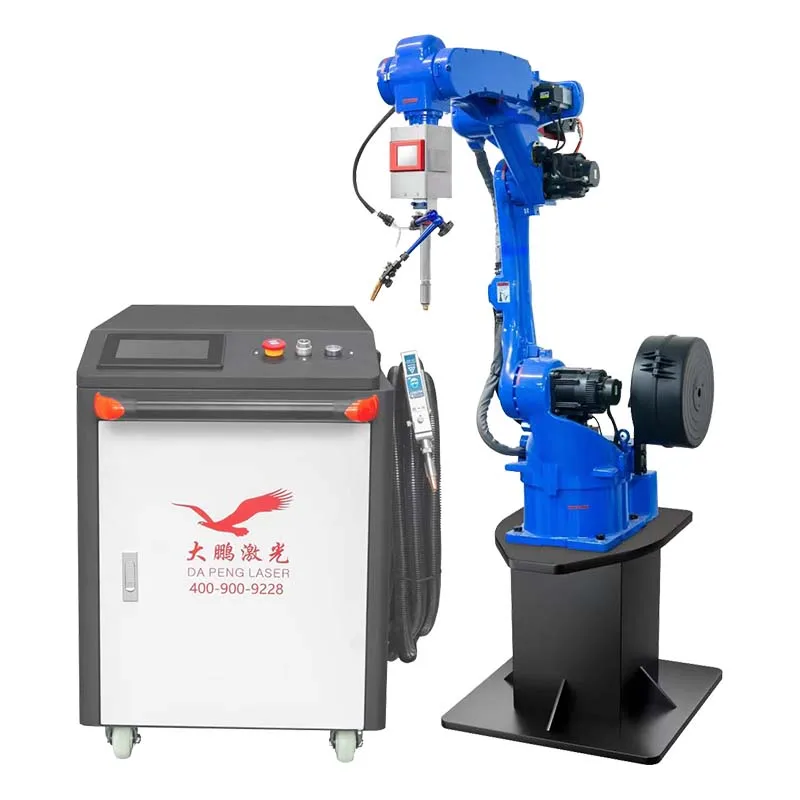 Hot Sell 6-Axis Robot Arm Automatic CNC High-Precision Controller Robot Welders Metal Laser Welding