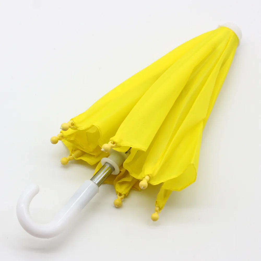 High Quality Hot Sale Colorful Mini Rainbow Umbrella For 18 inch Girl Doll