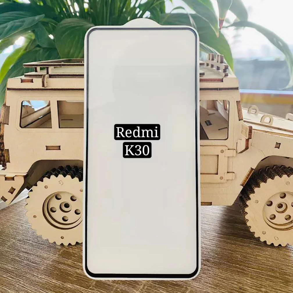 2.5D полностью наклеиваемая поверхность из закаленного стекла для мобильного телефона экрана для Xiaomi Redmi K30 Ультра Pro