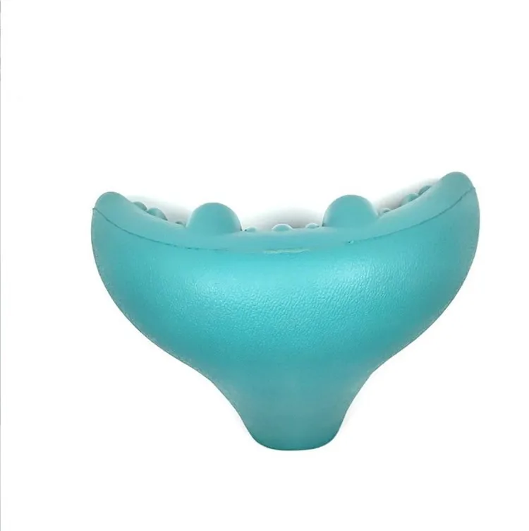 2022 amazon hot cervical massage pillow acupressure mat neck stretcher cervical spine massage instrument