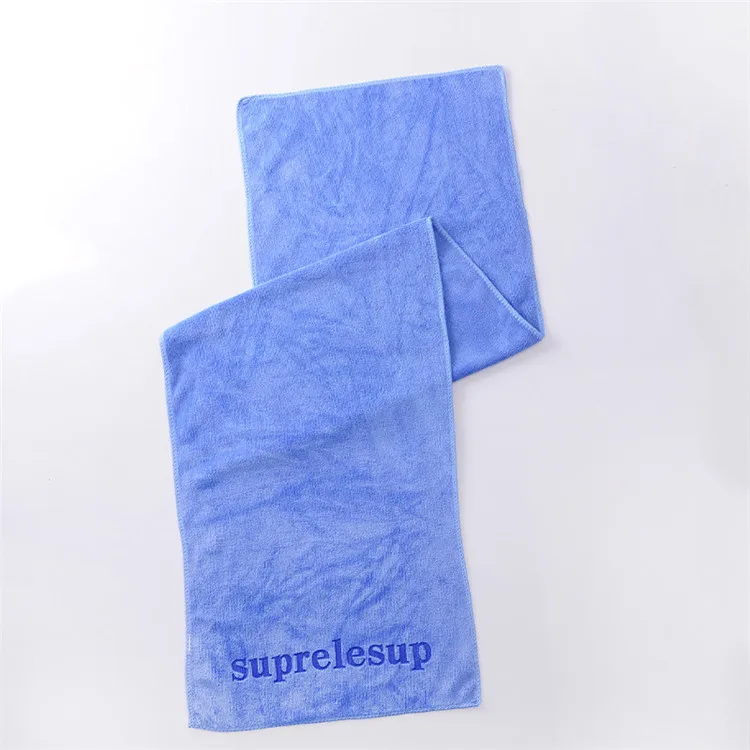 China manufacture Microfibre Custom Print Logo Swim Gym Fitness Towel Sports Fishing Towel With custom packing