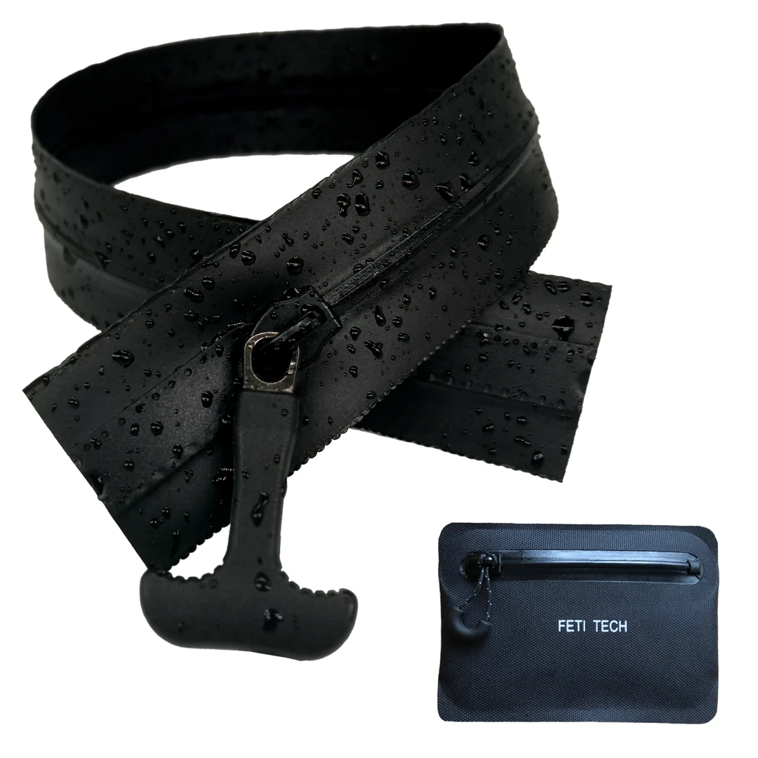 #5 Waterproof Zippers Airtight Zipper High Frequency Welding for Waterproof Sports Arm Bag Wallet Small Storage Bags