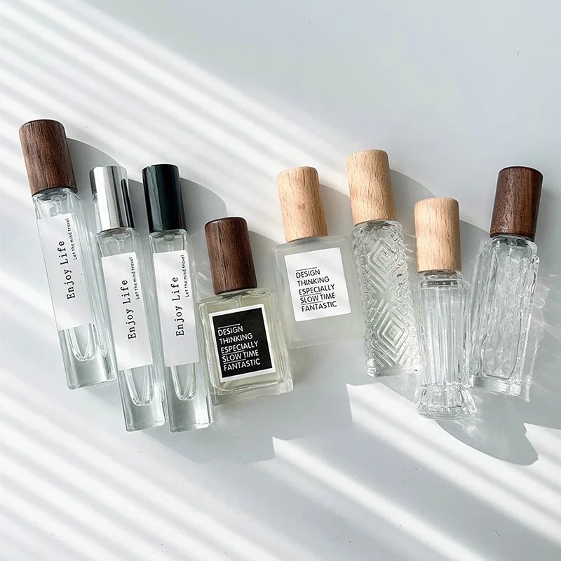 Luxury 200ml Home Fragrance Glass Bottle Cap Air Freshener Room Spray for Cars Home