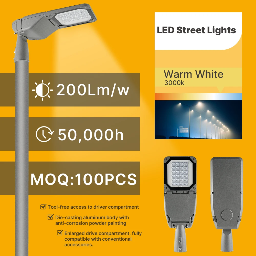street  light 300w outdoor 30w 50w 100w 150w led street light smart city street light