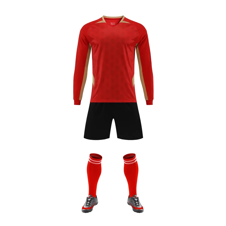 Custom Football Kit Full Team Shirts Jerseys Uniform Set Design football clothes
