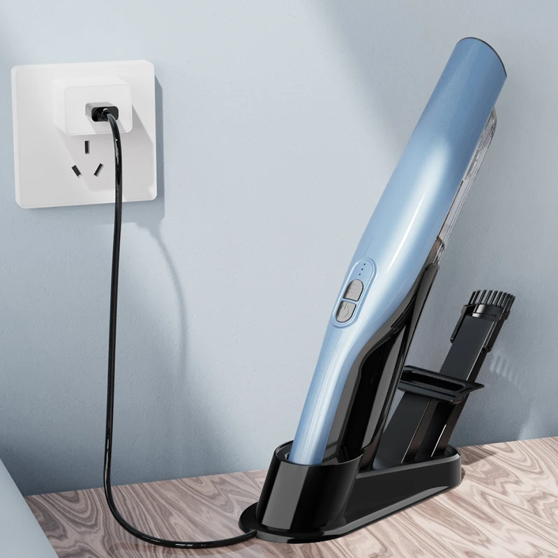 Two versions car vacuum cleaner 12V or rechargeable Wireless Small portable high power hand car vacuum cleaner