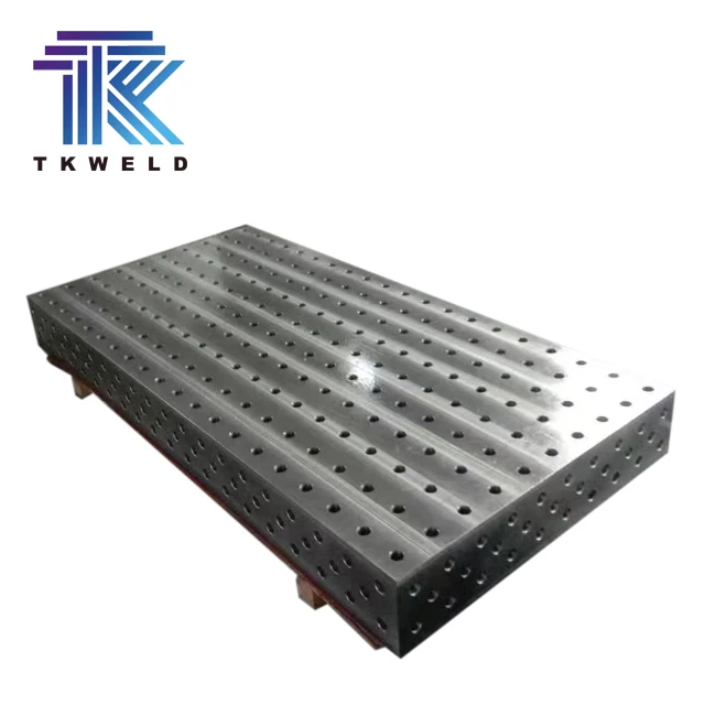 TKrobot Brand High Precision High Strength D16 D22 D28 Tig Industrial Welding Table 3D