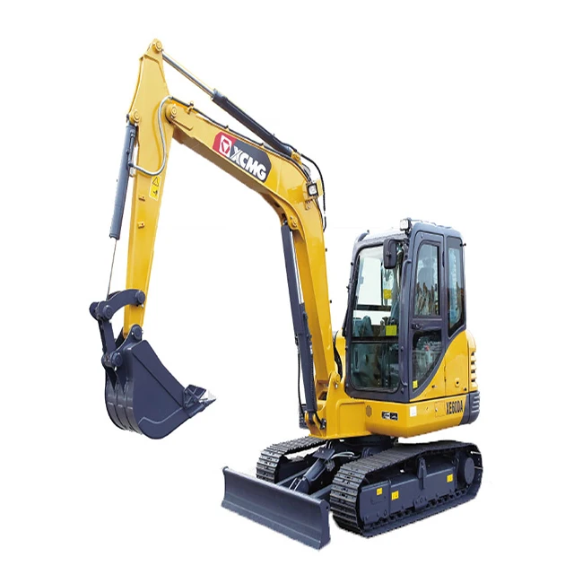 Hot Sale Cheap Price XCMG XE60DA XE75DA Used Mini Excavator 5 Ton 6 Ton Hydraulic Digger Mini Crawler Excavators Machine Loader