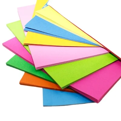 Factory Price 80gsm 110gsm 200gsm 250gsm 350gsm Color offset paper color bond paper bristol paper board
