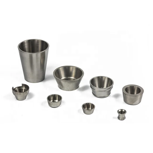 Factory Price Tungsten & Molybdenum pure molybdenum crucible moly crucibles for melting steel