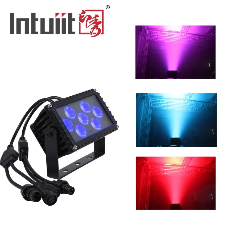 Ultra compact led reflector  20W RGBW LED waterproof dmx rgb outdoor led flood light