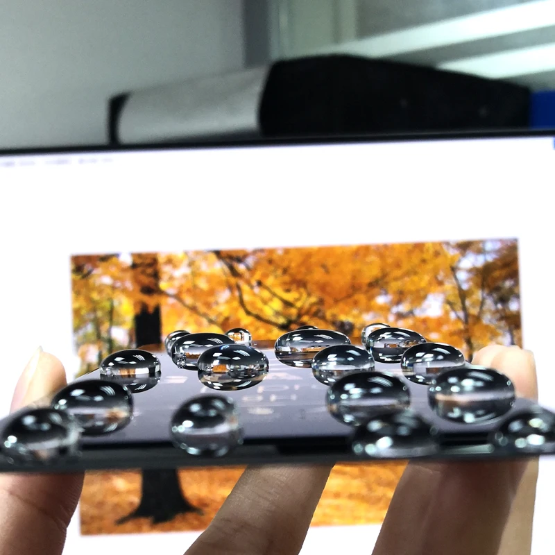 High Quality Premium HD Clear Bubble Free 9H Hardness Big Curved Top Glass D Pro Tempered Glass Screen Protector For Samsung