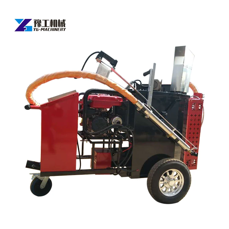 Bitumen Driveway Sealer Melting Tank Road Crack Filler Machine For Heat Asphalt Filling