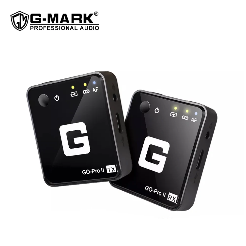 G-MARK экшн-камеры GO PRO II мобильный телефон камера интервью карманный беспроводной микрофон петличный микрофон