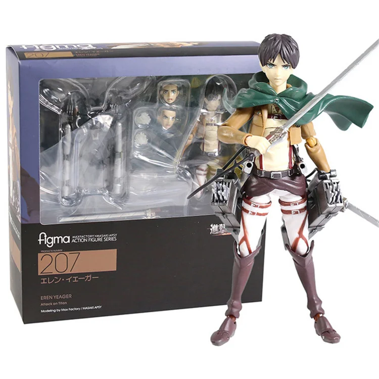 Attack on Titan Eren Jaeger #207 Anime Action Figure Toy  movable ornament