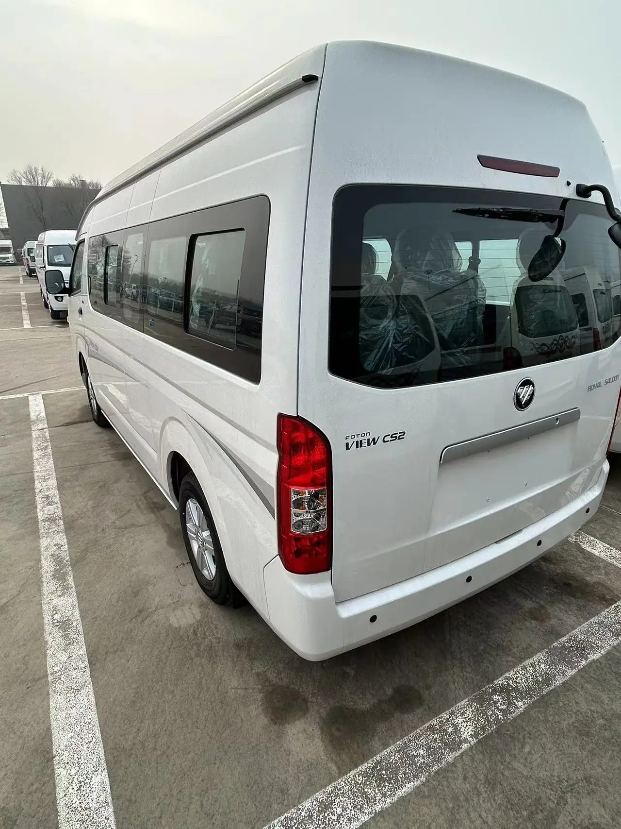2024 рекламный 15 мест Foton View G9 CS2 пассажирский микроавтобус