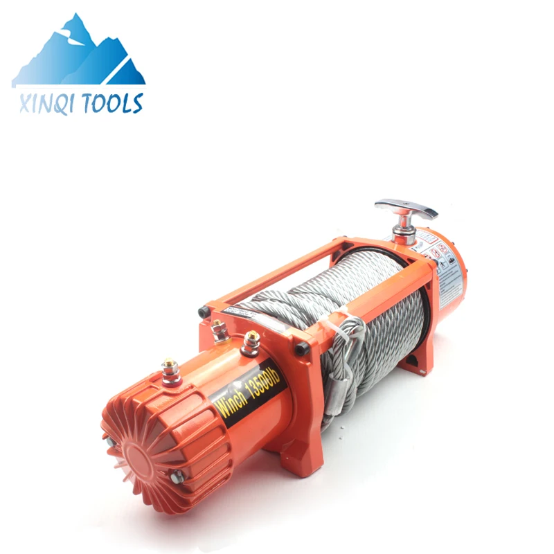 XINQI 13500lbs 4x4 12v Cheap Portable Electric Winch For Outdoor Offroad