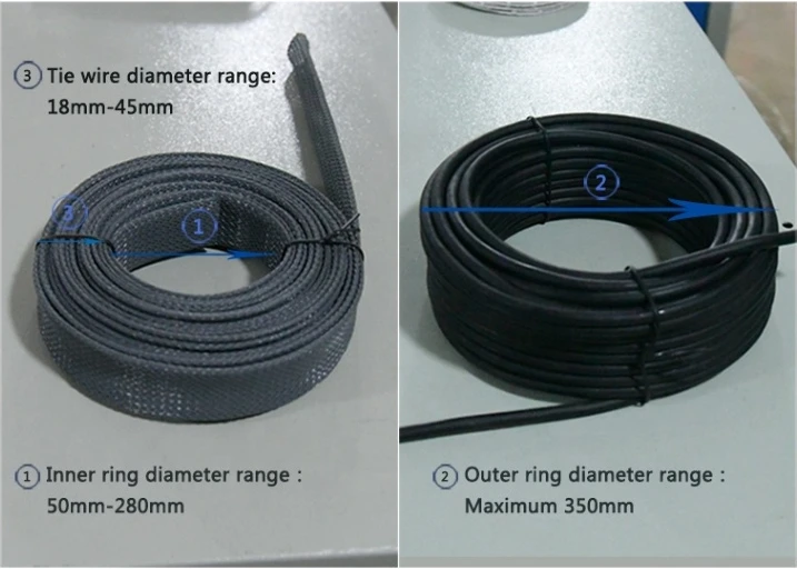 LA-45G automatic nylon cable tie making machine binding wire tying machine wire winding coil machine