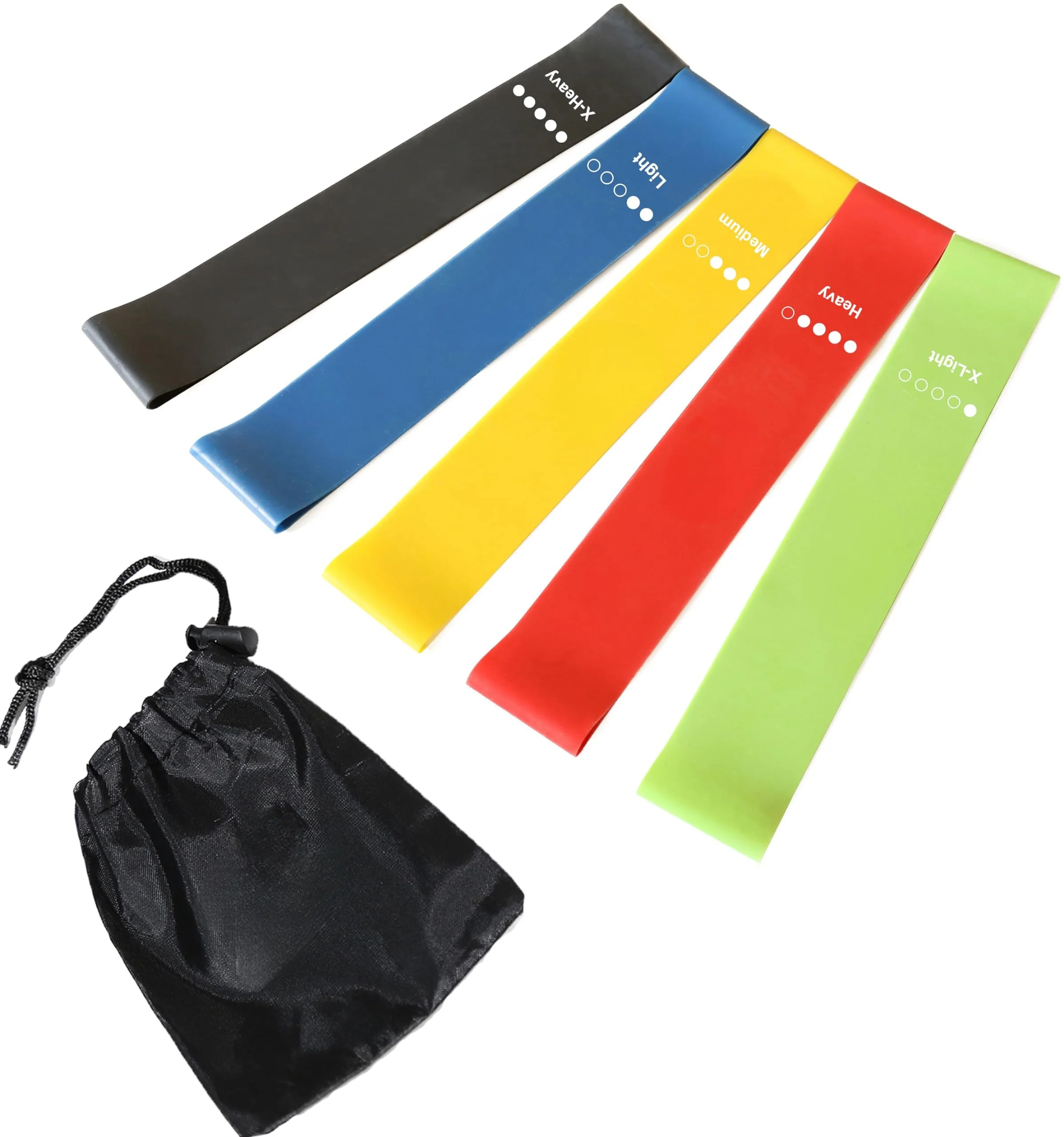 GoalFit 2024 Hot Selling Elastic Bands Home Gym Elastic Bands Non-Slip Exercise Accessories