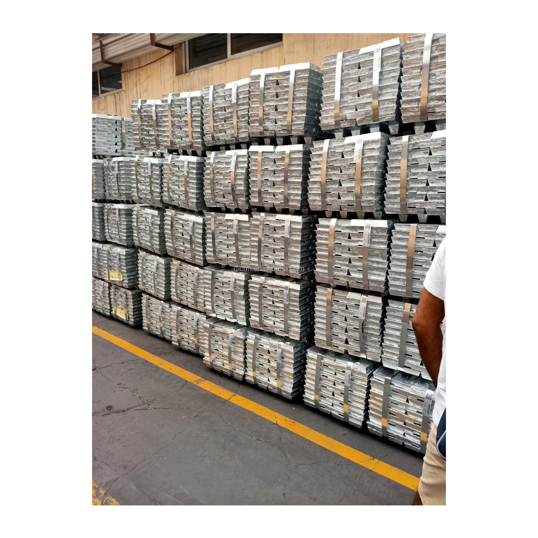 Zinc Ingot Zinc Wire 99.99% Thermal Spraying Pure Zinc Wire 99.99% Ingot