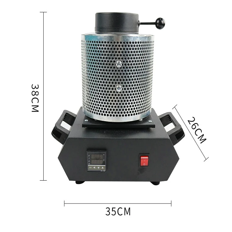 High Quality Small Electric  Metal Melting Induction Furnace For Melting Iron