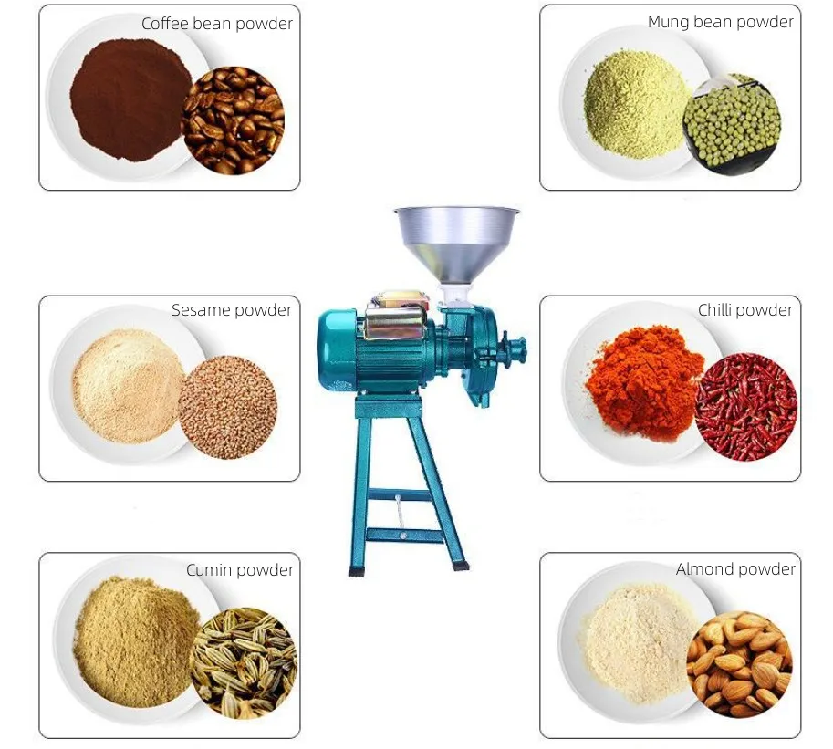 High quality wet grinder for soybeans rice maize crusher flour mill