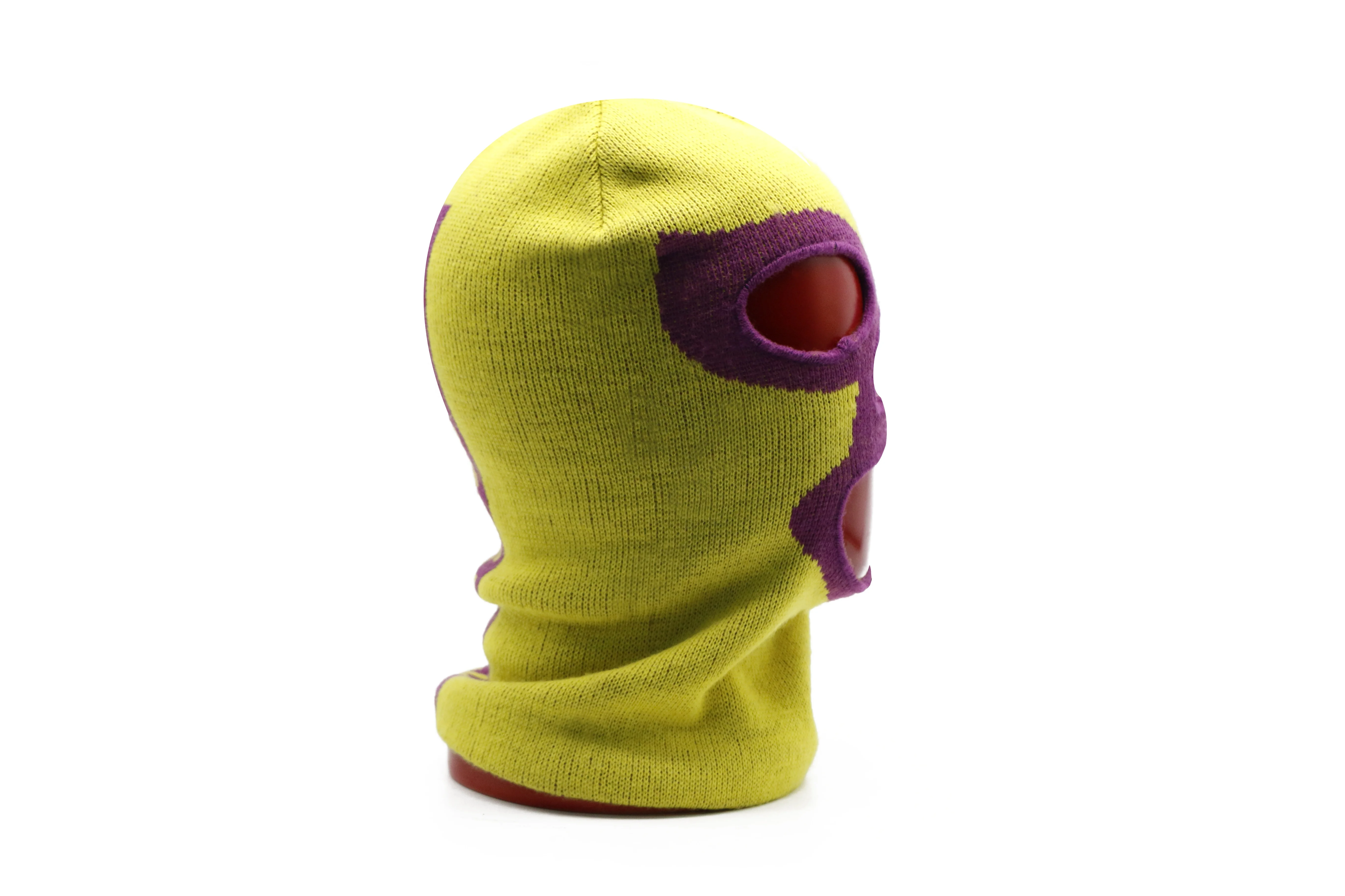 Balaclava Collection Fleece Three Hole Mask Winter Knit Ski Hat Ribbed Beanie Winter