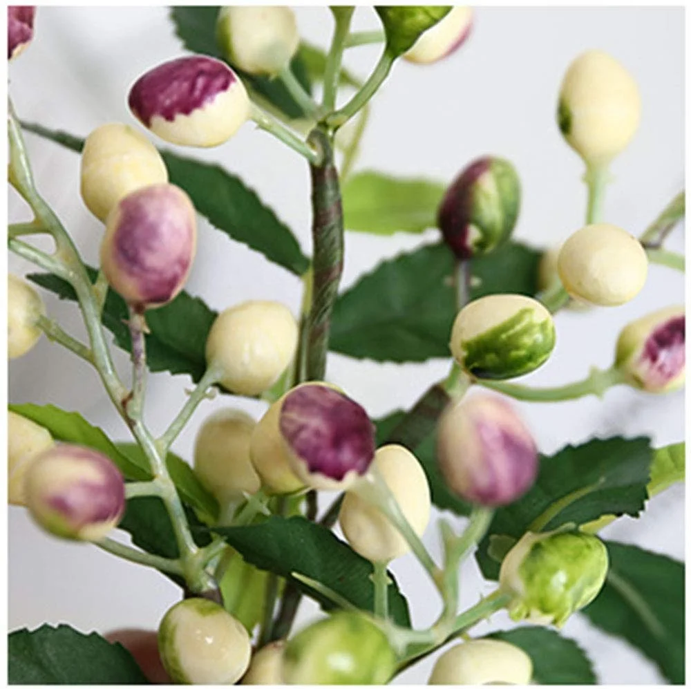 Olive fruit berry bean branch Christmas artificial flower manufacturer home decoration flower wall plant wall flower