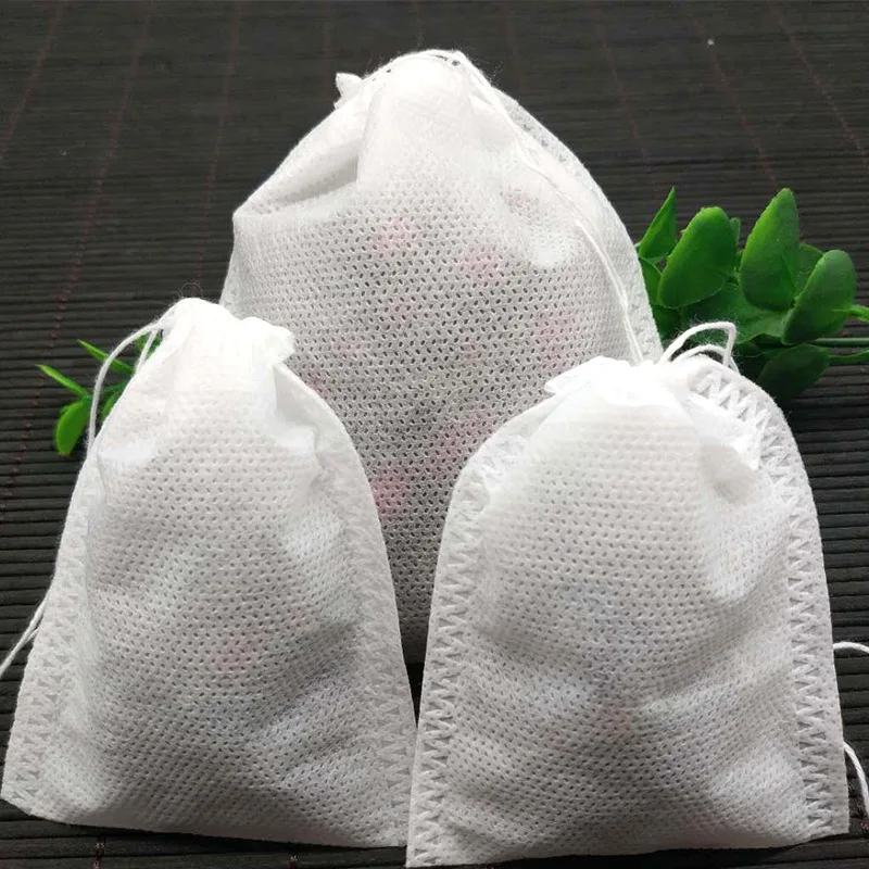 Customized by the manufacturer small mesh drawstring bag tea bags for bath