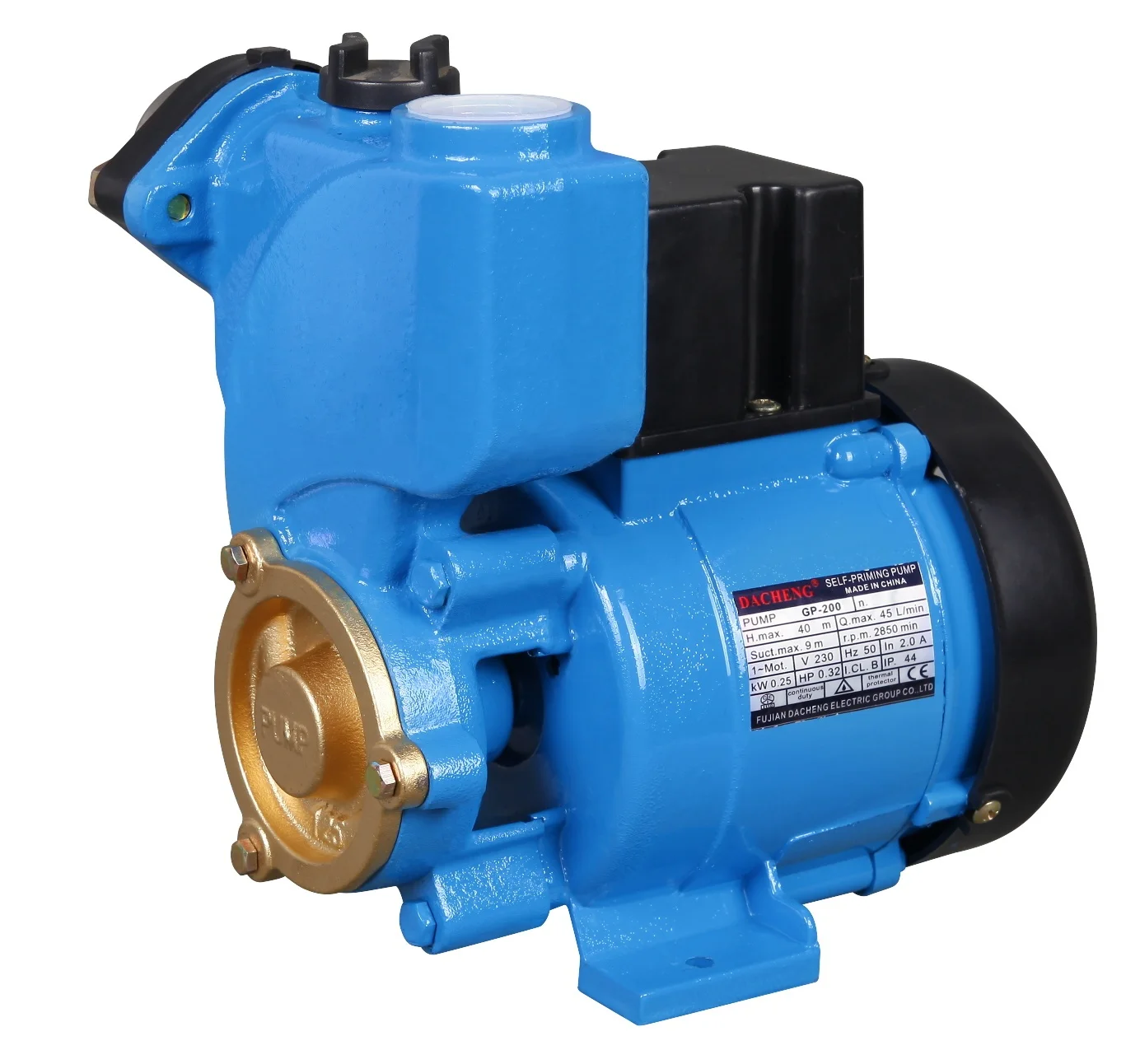 DACHENG gp series house use 0.5hp self priming 125W Electric water GP125 pump