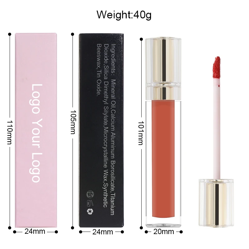 High Quality Luxury Nude Shimmer Plumping Lipgloss Bulk Lip Gloss No Logo Glossy Clear Lip Gloss Vendor Lip Gloss Private Label