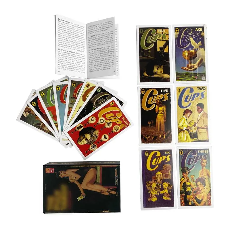 Wholesale Classic Rider Waite Original Tarot Cards Set with guidebook and bag