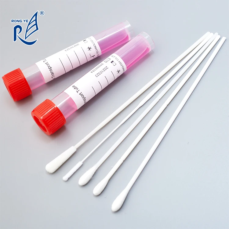 nasopharyngeal swab ce nose swab antigent test oropharyngeal sampling swab