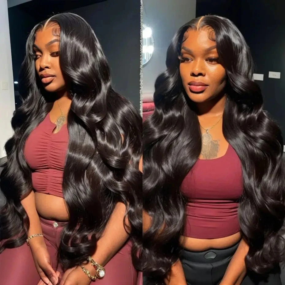 Raw Vietnamese Body Wave Lace Front Wigs Wholesale Transparent Lace Frontal Wigs For Black Women Glueless Half Wig Human Hair