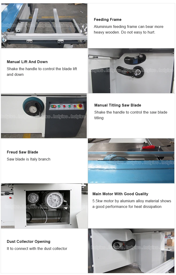 Panel Saw Sliding Table Industrial Wood Format Cutting Machine Saw