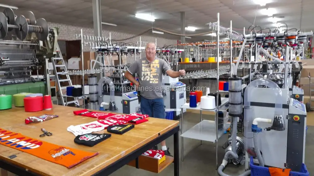 2025 HD brand high speed jacquard scarf hat knitting machine