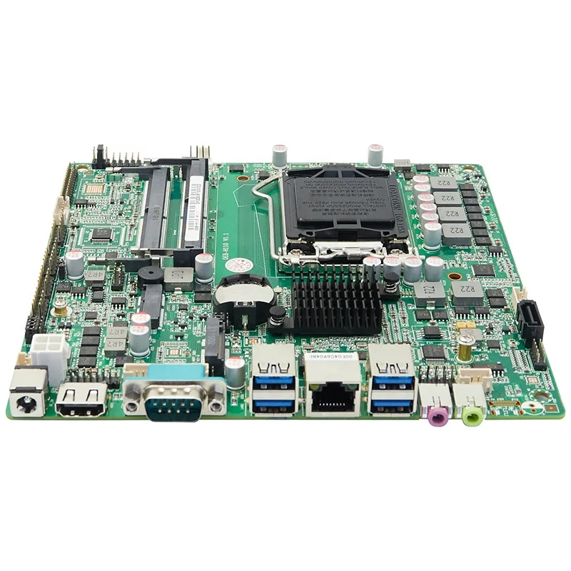 Intel H610 Dual Channel So-Dimm Ddr4 1*Rs232 Optional W/Intel LGA1700 Socket X86 ITX Desktop Motherboard