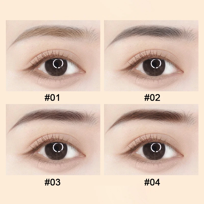 Custom Semi Permanent Eye Brow Tinting Brow Tint Kits Private Label Vegan Instant Dip Brow Creamy Dyeing Eyebrow Pencil