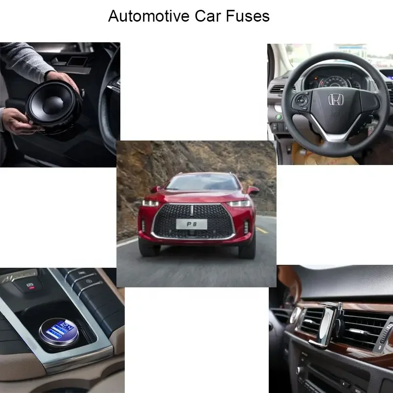 120 PCS Car Blade Fuses Assortment Kit - Standard & Mini & Low Profile Mini for Car Boat Truck SUV Automotive Replacement Fuses