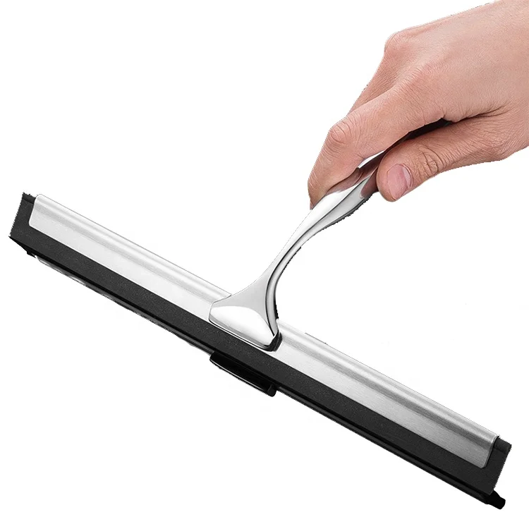 Professional window cleaning squeegee bathroom shower