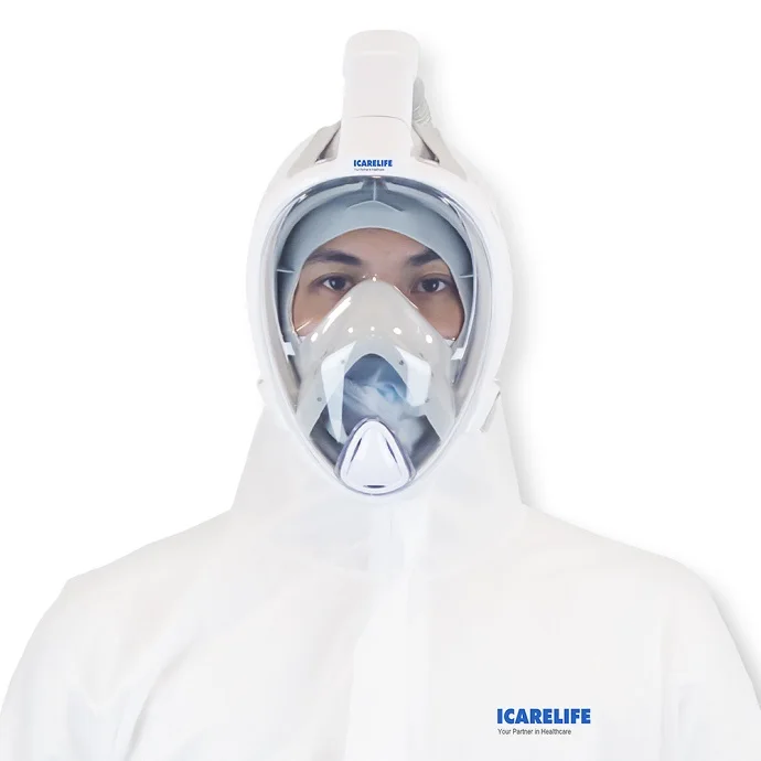  ICARELIFE PAPR (очищающий шлем с подачей