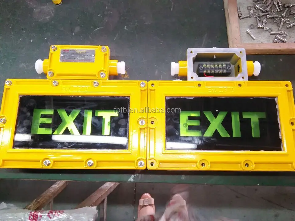 Factory supply explosion proof LED exit light ex indicator lamp