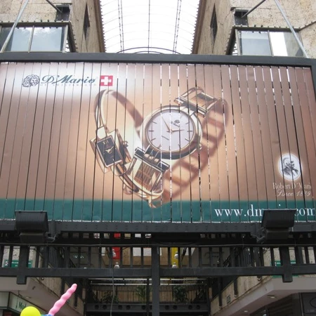 
three sided rotating billboard 