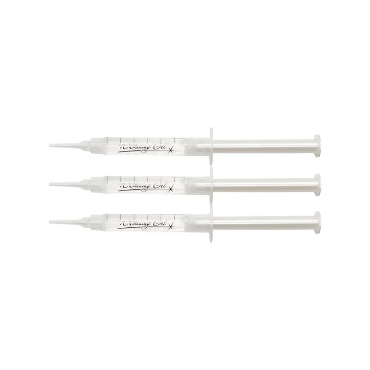 3ml hp teeth whitening gel syringe 44% Carbamide Peroxide Tooth Whitener Formula