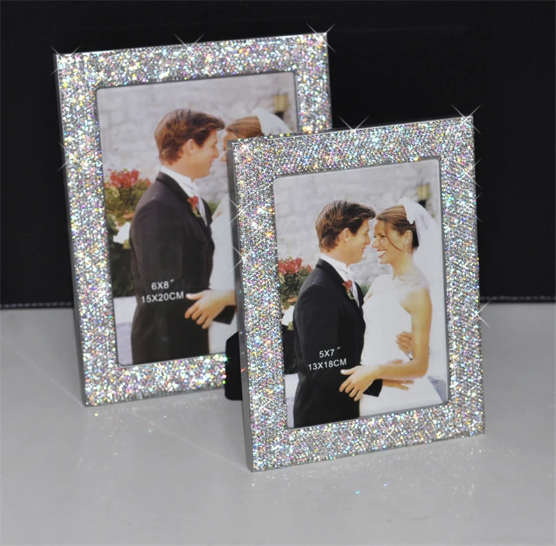 Rhinestone Luxury Picture Frame 4x6 Sparkle Crystal Diamond